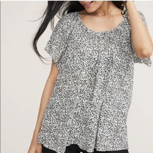 Hatch the secret nursing top maternity floral blouse size 2